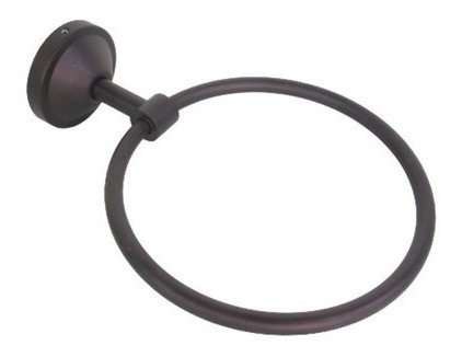 Toallero De Aro Accesorios Baño Aqua Nuova Chocolate