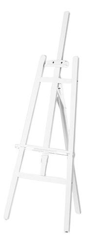 Caballete De Exhibición De Pintores De Madera 1,5 M Blanco