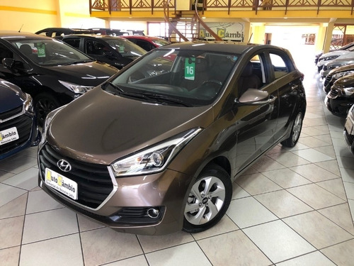Hb20 Hatch Premium 1.6 Aut. Marrom, Completo, Impecavel.