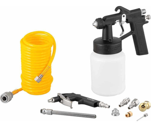 Compressor De Ar Direto 1/2hp Com Kit Multiuso Bivolt Vonder