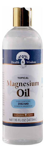 Aceite Topico Magnesio 473 Ml - Ml A $7 - Ml A $765