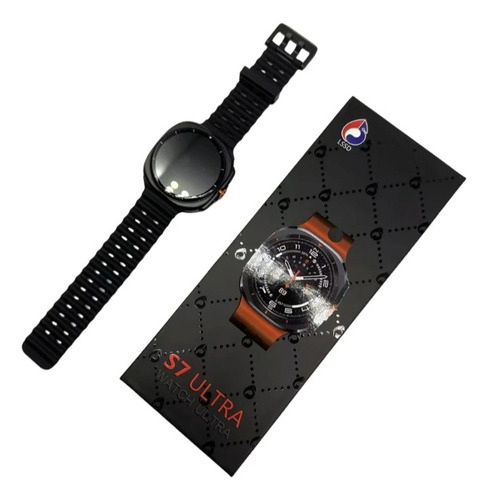 Reloj Smartwatch S7 Ultra Hd Monitoreo De Salud Integral Negro Milanese Negro Negro