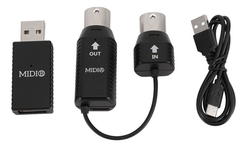 Adaptador Midi Sem Fio Professional Para Controlador Usb Par
