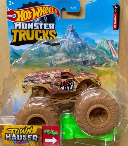 Hot Wheels Monster Trucks Town Hauler Camion Monstruo MercadoLibre