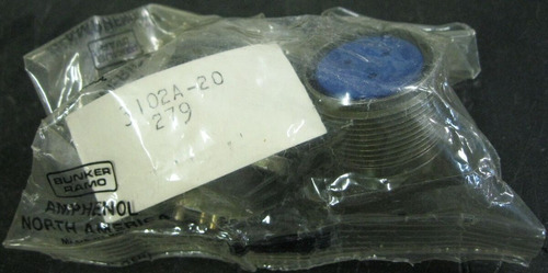 Amphenol 3102a-20 Connector (lot Of 2) Ccs