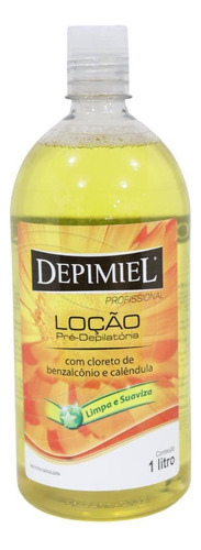 Loção Pré Depilatório Depimiel Calêndula Limpa E Suaviza 1l