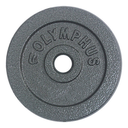 Disco De Fierro Preolimpico Olymphus Negro 1 Kg