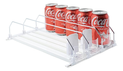 Organizador De Bebidas Para Nevera Automático Hasta 15 Latas