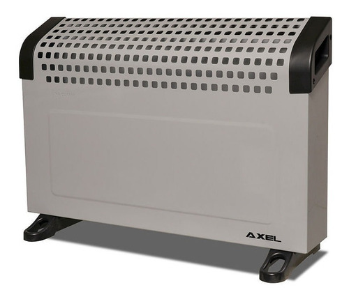 Imagen 2 de 3 de Calefactor eléctrico Axel AX-CO negro y gris 220V