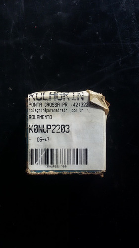 Imagem 3 de 3 de Rolamento De Rolos Cilíndricos Nup 2203 - Skf