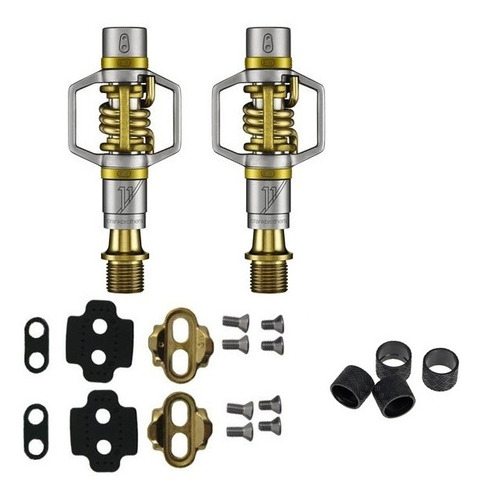 Imagem 3 de 5 de Pedal Mtb Crankbrothers Egg Beater 11 Titânio 179 Gramas