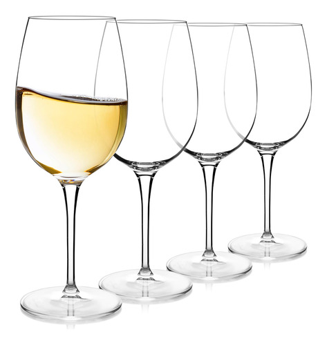 Copas De Vino Chardonnay Luigi Bormioli Crescendo De 13 Onza