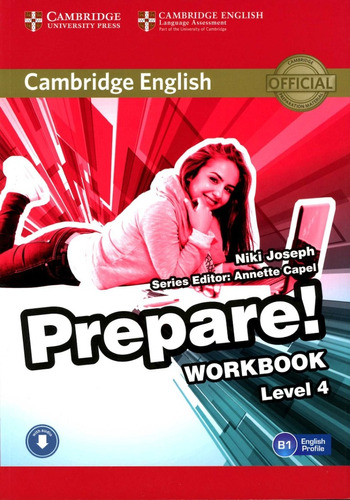 Prepare! 4 - Workbook With Downloadable Audio - Niki Joseph