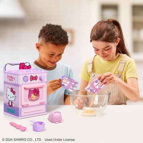 Cookeez Makery Hello Kitty Y Amigos Horno Mágico + Peluche Rosa Chicle