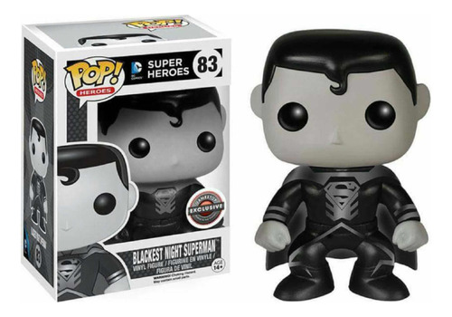 Funko Pop! Heroes Dc Comics - Blackest Night Superman #83 Gs