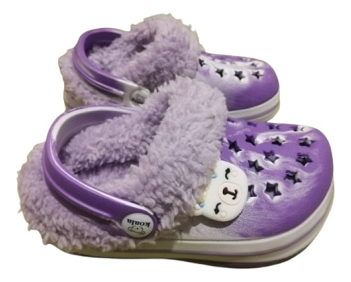 Zuecos Koala Niños Niñas Pvc Otoño/invierno Corderito Zapato