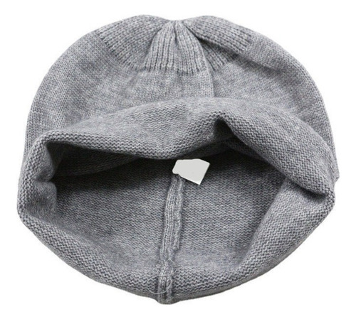 Gorro De Punto Cálido Para Hombre Y Mujer, De Punto Liso, Ca