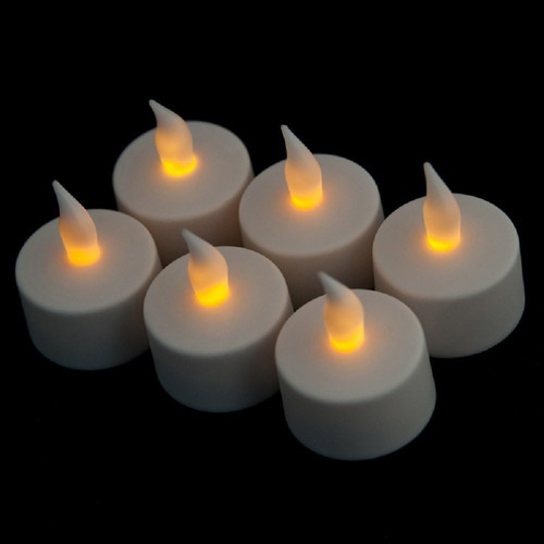 Hero-led Cd-rc-6st-a - Velas Eléctricas Led Recargables, Sin