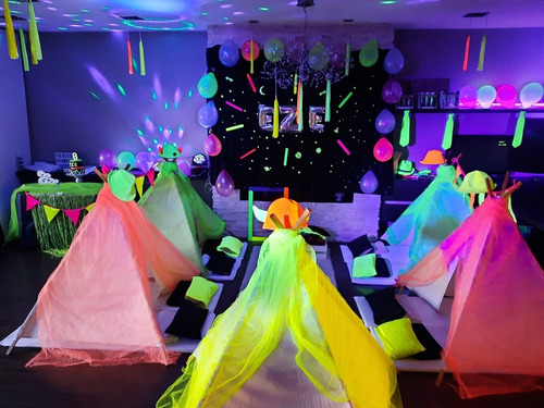 Imagen 3 de 9 de Alquiler Carpa Tipi Pijamada Pijama Party Decoracion Eventos