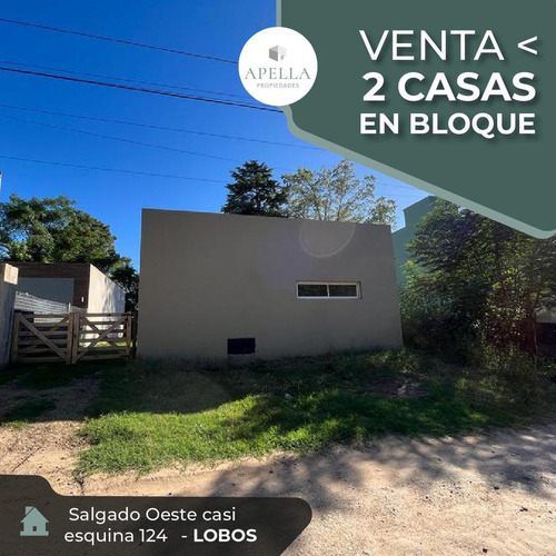 Venta - 2 Casas En Bloque