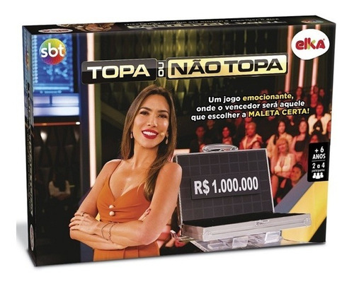 Jogo Topa Ou Nao Topa Sbt Elka 1151