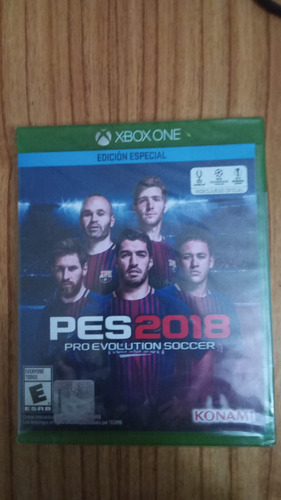Pes 2018 Xbox One Original Fisico