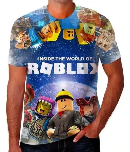 Camiseta Regata Roblox Jogo Avatar Masculino 1