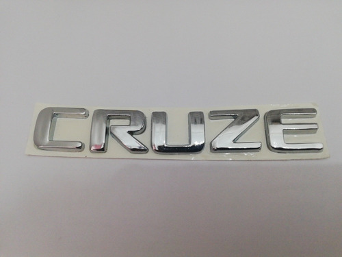 Emblema Chevrolet Cruze Letras Cromadas 