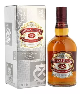 Whisky Chivas Regal 12 Años 750 Ml Blended Scotch Whisky