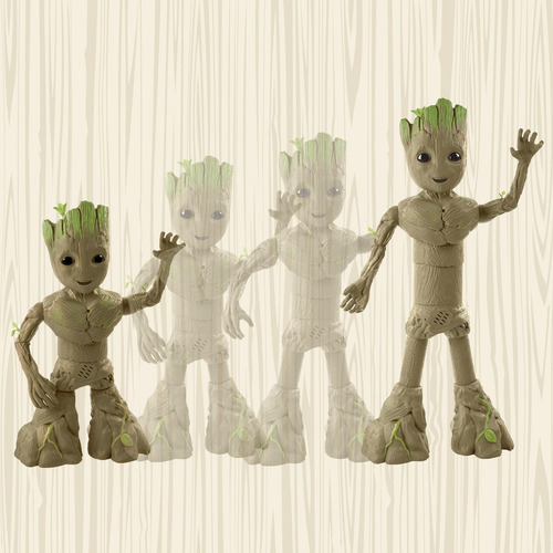 Boneco De Ação Marvel Studios I Am Groot Groove 'n Grow 45.7