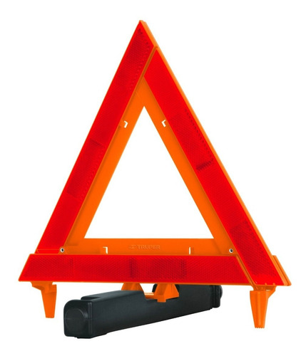 Triángulo De Seguridad Carretera Plástico, 29 Cm Truper