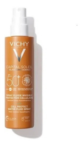 Capital Soleil Vichy Protector Solar Fluido Invisible Spf50 