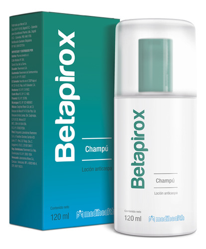 Champú Betapirox 120ml