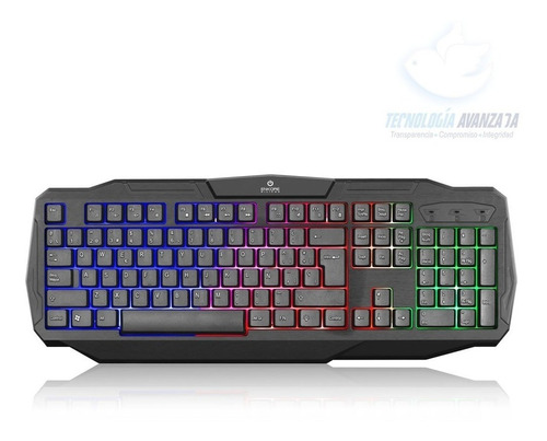 Teclado Gamer Silicon Enkore Con Luz Led