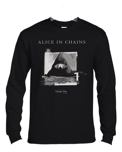 Polera Ml Alice In Chains Rainier Fog Rock Abominatron