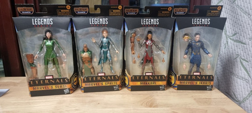 Wave Eternals Marvel Legends 7 Figuras + Baf