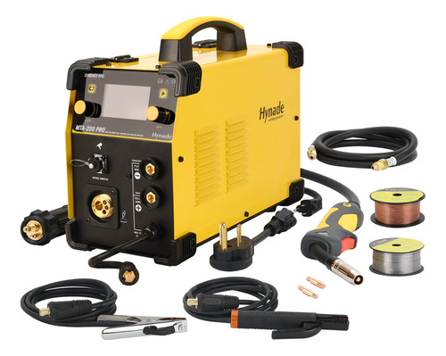 Hynade Mta-200pro Soldador Mig, Mig/tig/stick 3 En 1 Soldad.