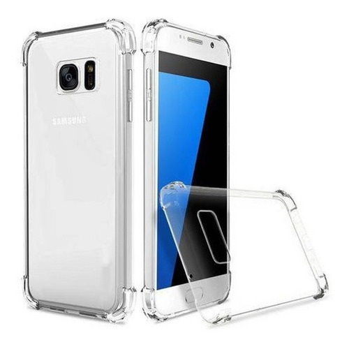 Capa Capinha Case Transparente Para Samsung Galaxy S7 Edge