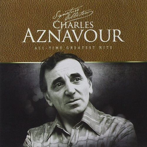 Charles Aznovour All-time Greatest Hits Cd Nuevo En Stock