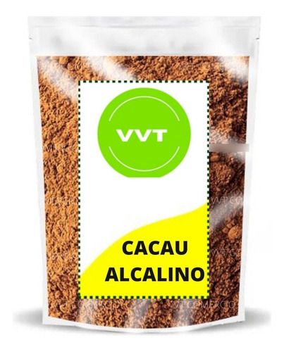 Cacau Alcalino Em Pó 1kg - Vvt Natural