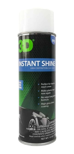 3d Instant Shine Protector De Plásticos 