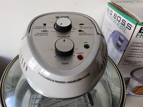 Imagen 5 de 6 de Freidora De Aire Big Boss 8605 220v Gris Con Caja