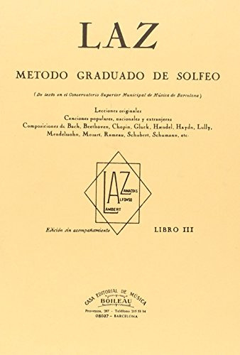 Laz Metodo De Solfeo - Lambert Alfonso Zamacois