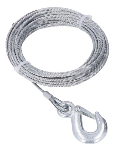 Cable De Acero Inoxidable Winch, 4 Mm X 12 M, 2000 Libras