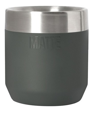 Imagen 2 de 10 de Mate Ds Line + Bombilla Acero Inoxidable + Tambo Yerbero