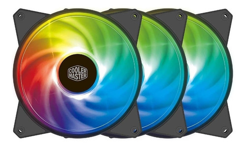 Cooler Master Mf120r R4-120r-203c-r1 Fan P/ Gabinete 3 X 120