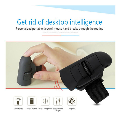 Mini Ergonomic Bluetooth Wireless Finger Ring Mouse