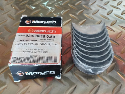 Concha Biela Optra Limited Tapa Negra (020) (050) Moruch