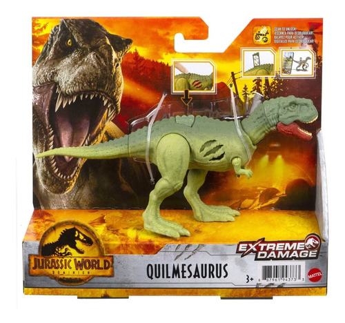Dinosaurio Quilmesau Jurassic World Dominion Extreme Damage
