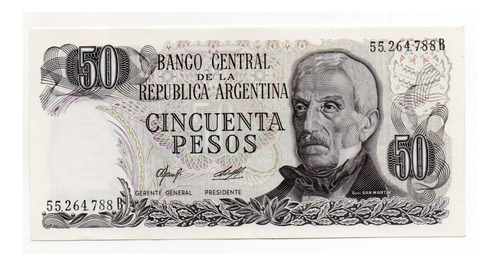 Argentina Billete 50 Pesos Ley Bottero 2379 Sc-